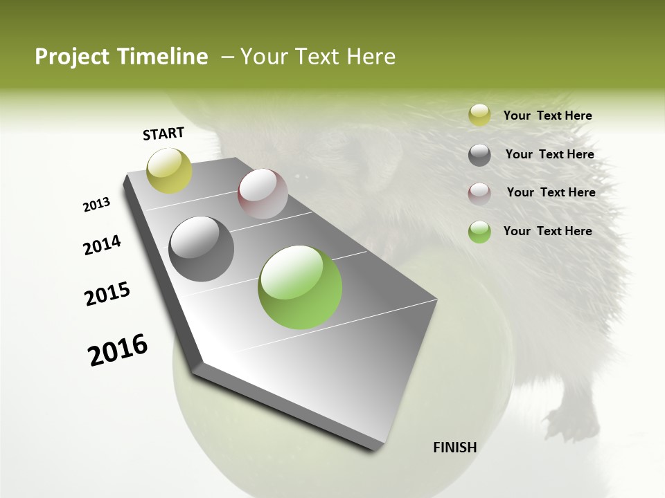 Paw Wild Young PowerPoint Template