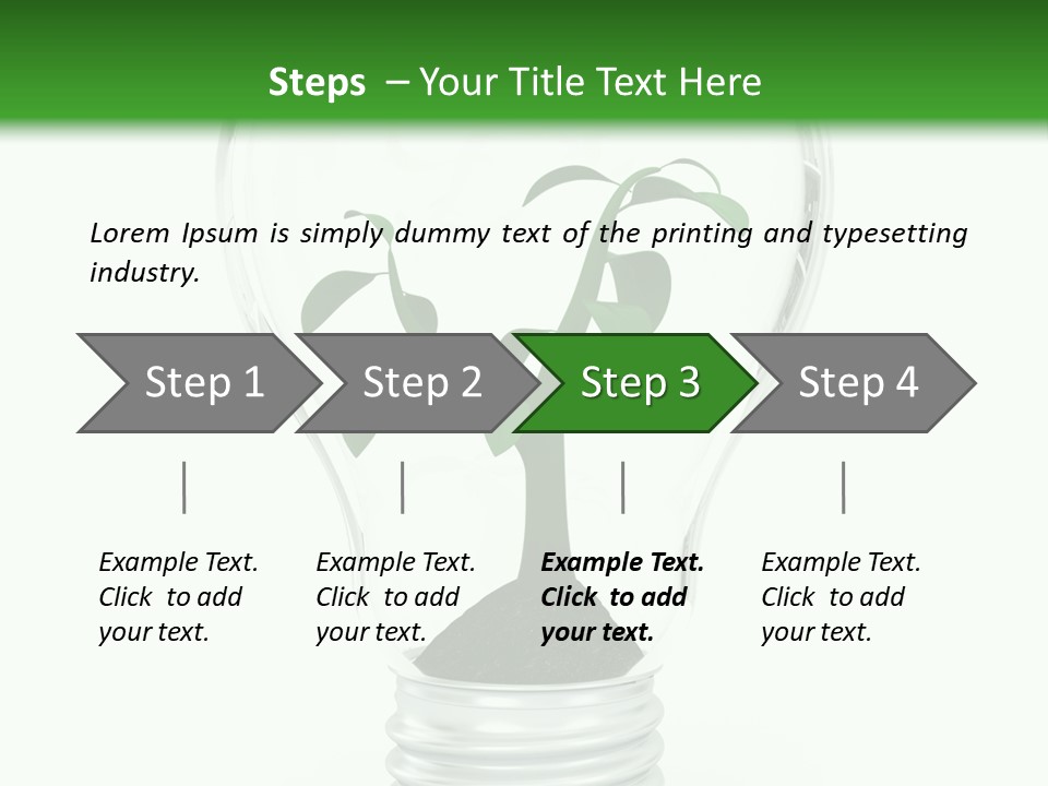 Isolated Illustration Spade PowerPoint Template