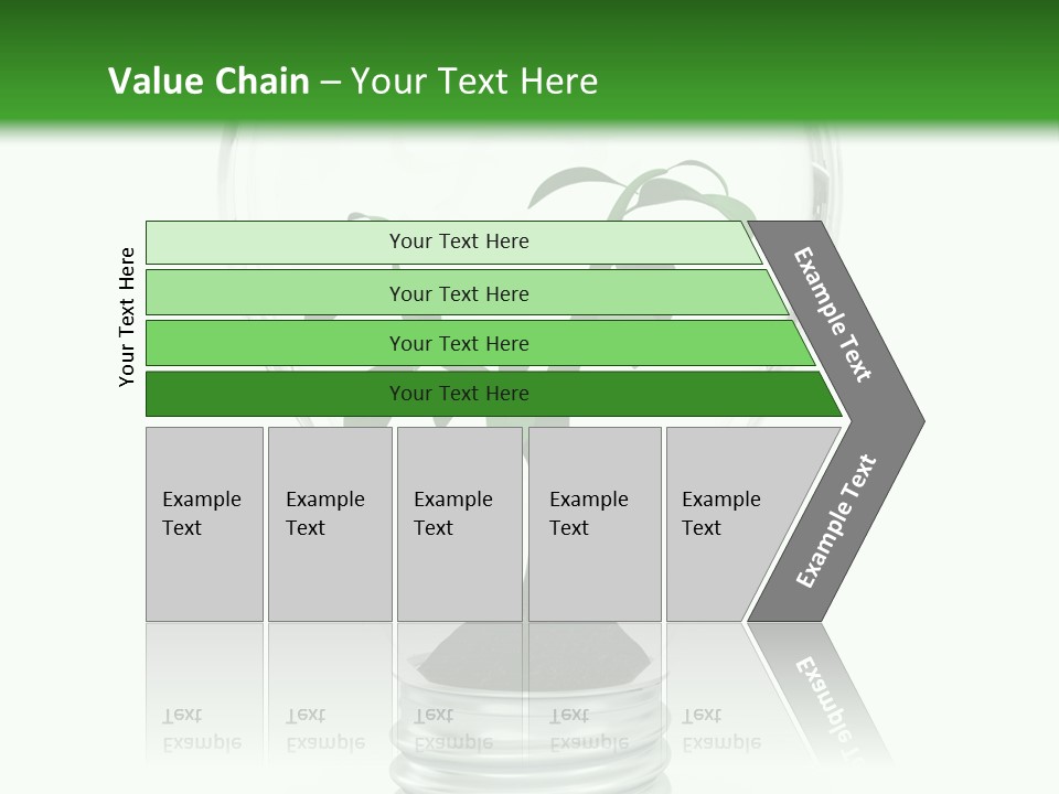Isolated Illustration Spade PowerPoint Template