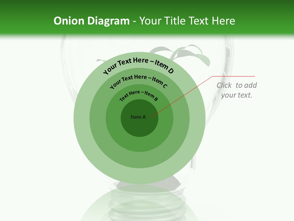 Isolated Illustration Spade PowerPoint Template