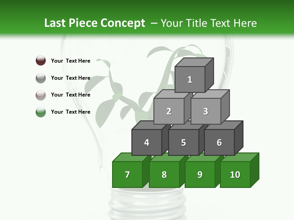 Isolated Illustration Spade PowerPoint Template