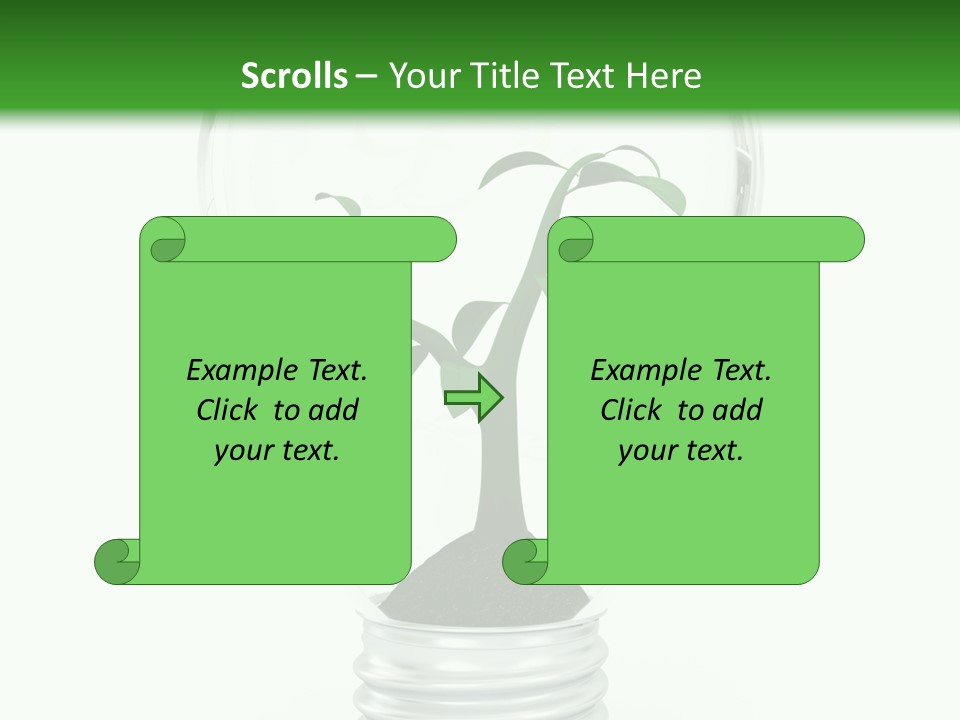 Isolated Illustration Spade PowerPoint Template