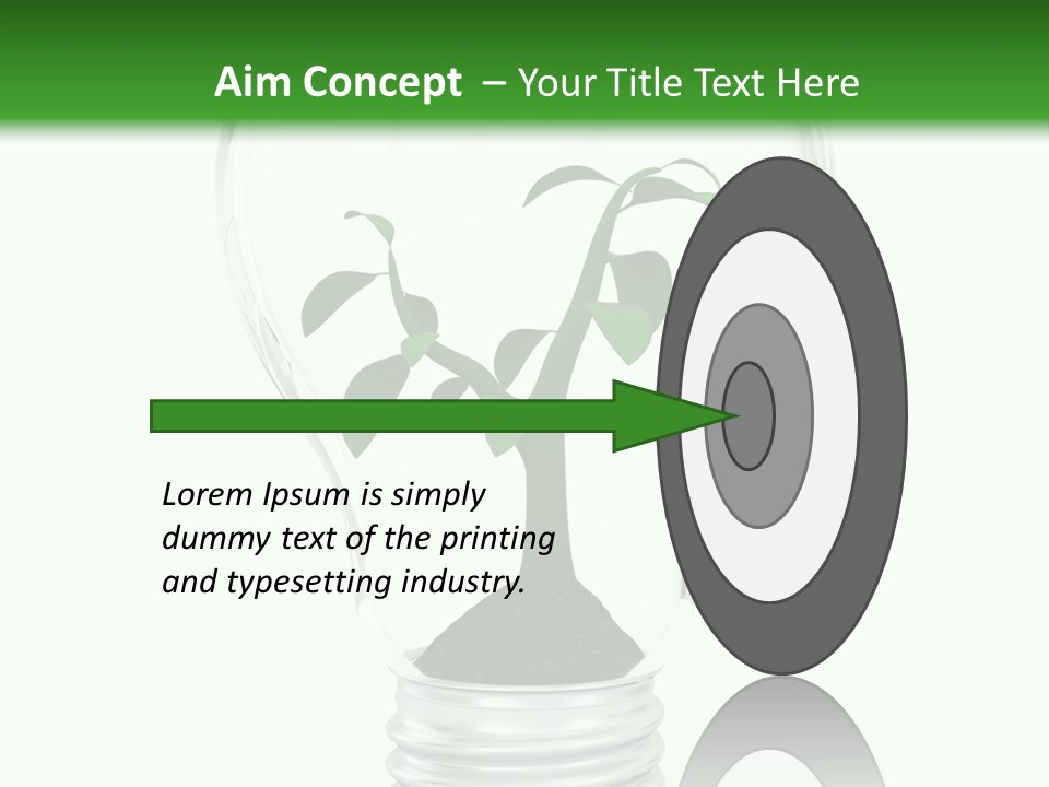 Isolated Illustration Spade PowerPoint Template