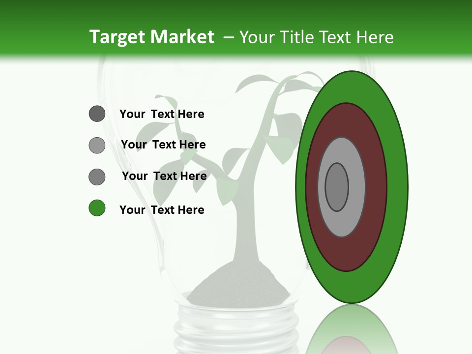 Isolated Illustration Spade PowerPoint Template