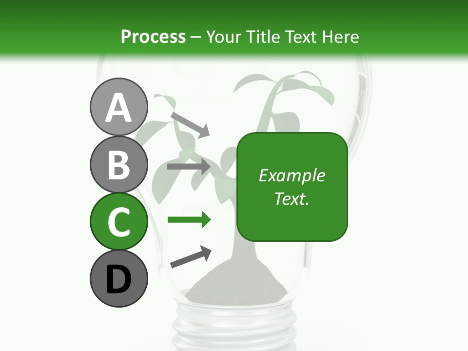 Isolated Illustration Spade PowerPoint Template