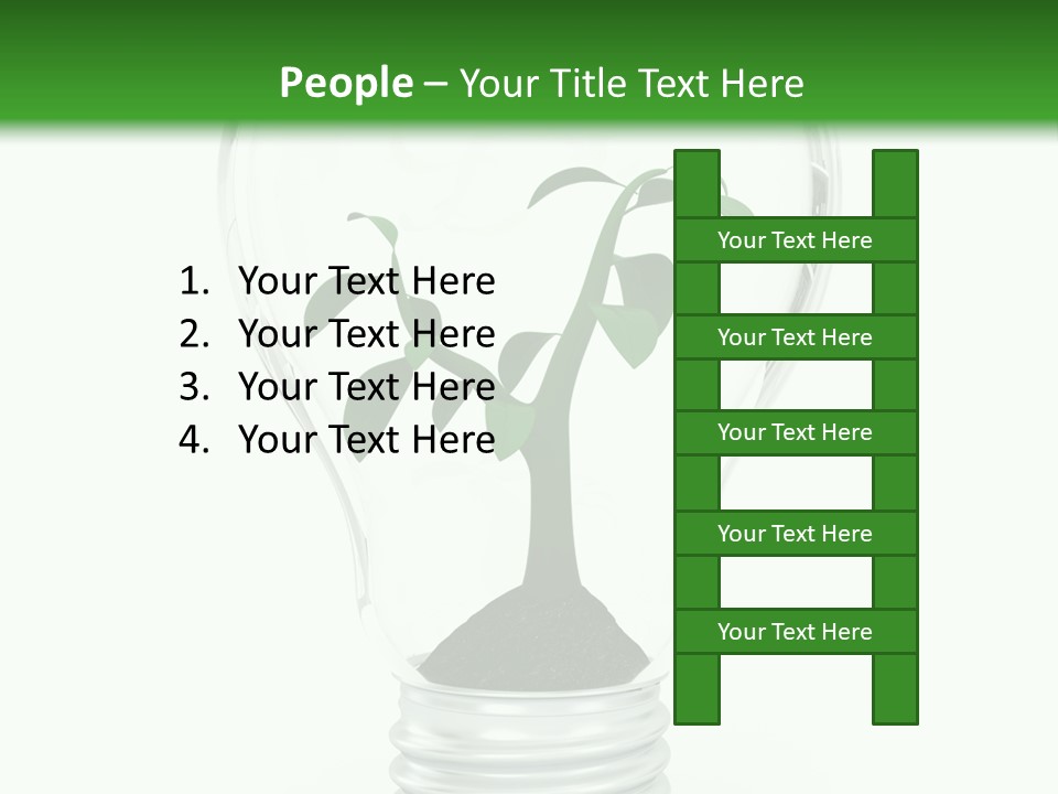 Isolated Illustration Spade PowerPoint Template