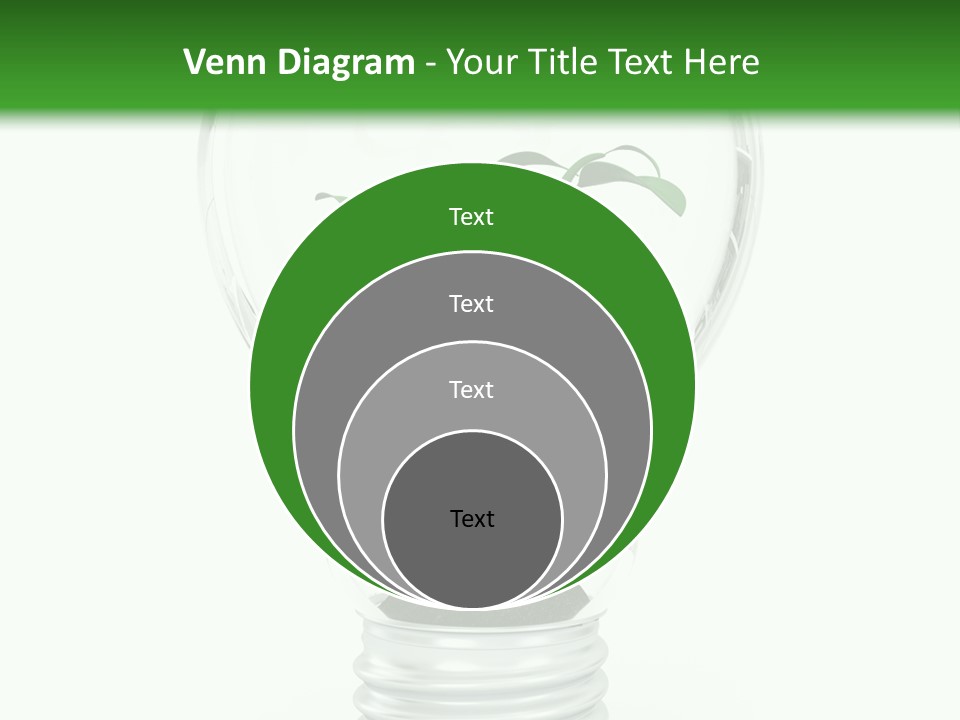 Isolated Illustration Spade PowerPoint Template