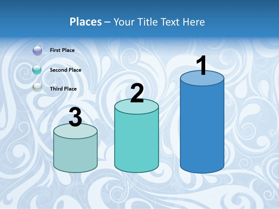 Background Decoration Drop PowerPoint Template