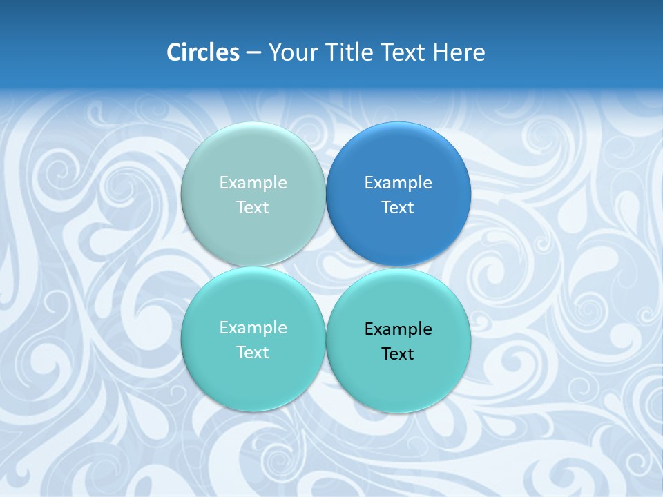 Background Decoration Drop PowerPoint Template