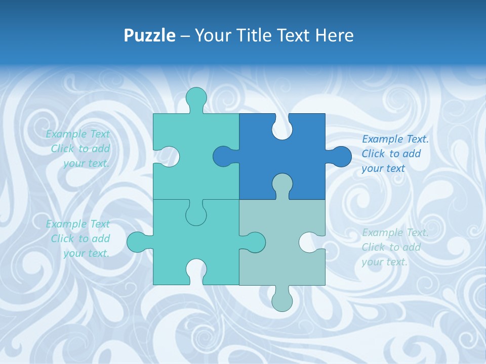 Background Decoration Drop PowerPoint Template