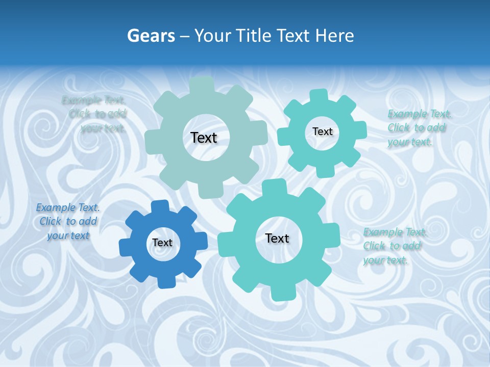 Background Decoration Drop PowerPoint Template