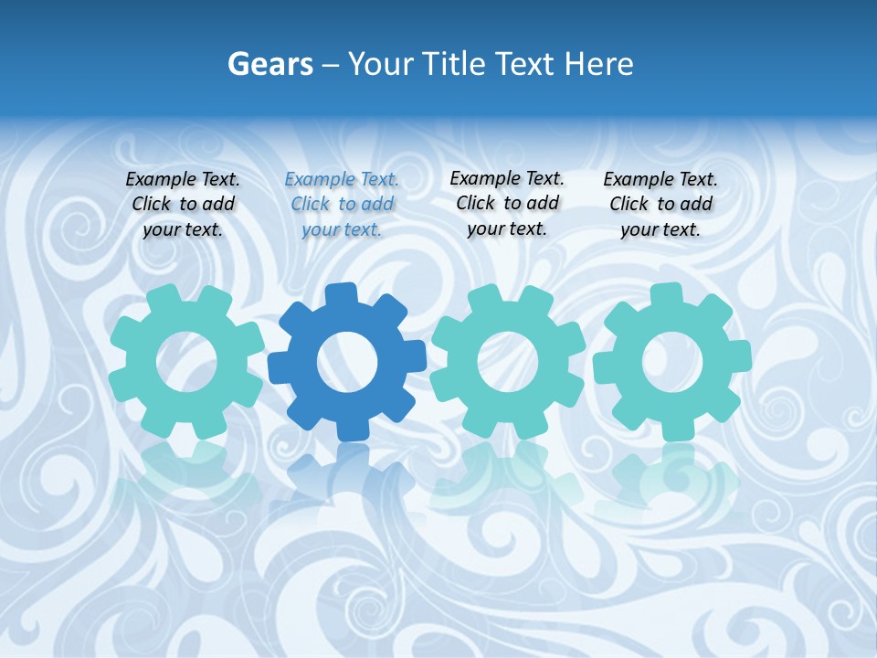 Background Decoration Drop PowerPoint Template