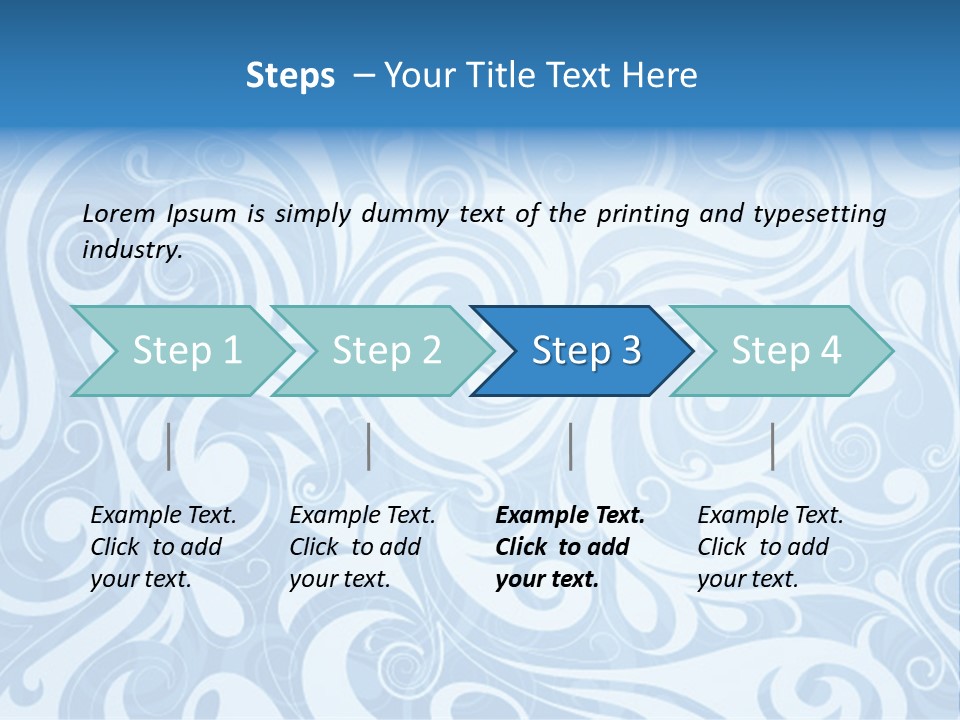 Background Decoration Drop PowerPoint Template