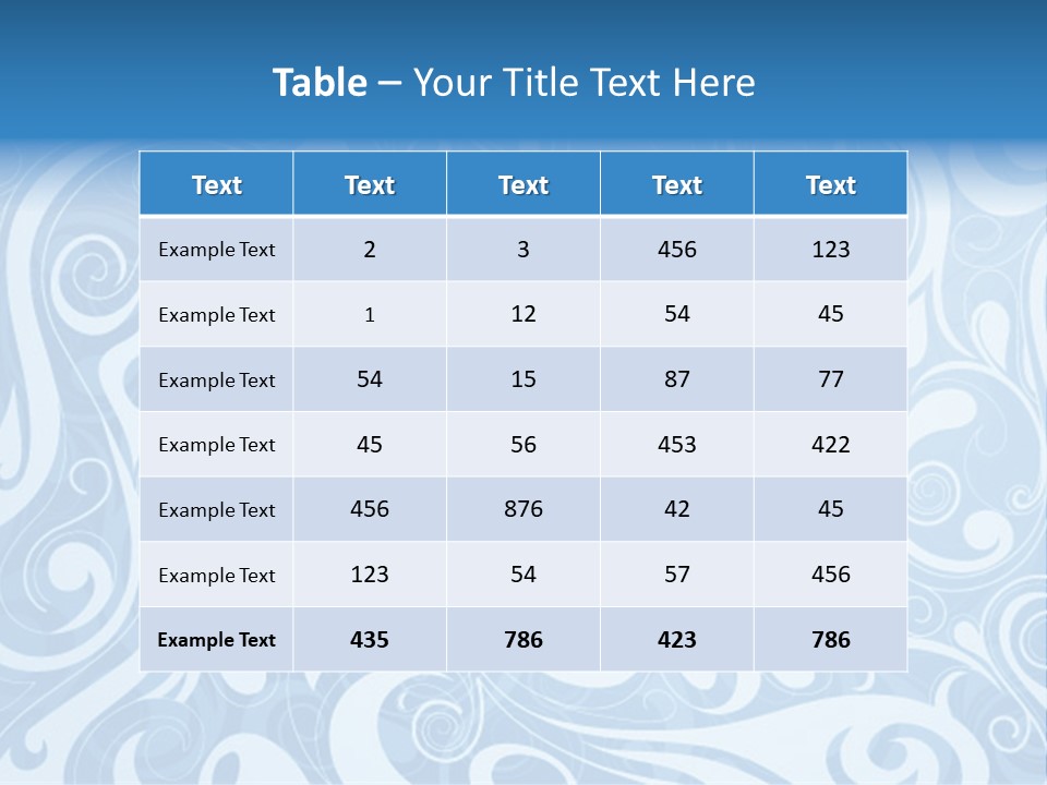Background Decoration Drop PowerPoint Template