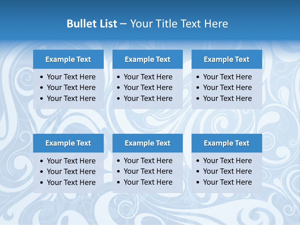 Background Decoration Drop PowerPoint Template