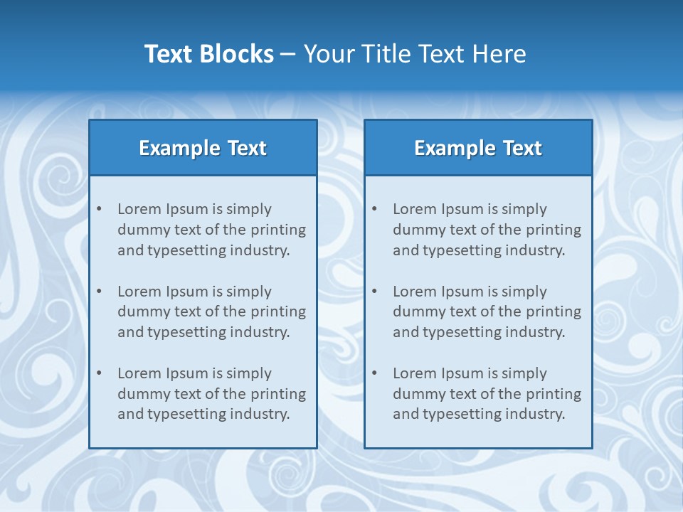 Background Decoration Drop PowerPoint Template