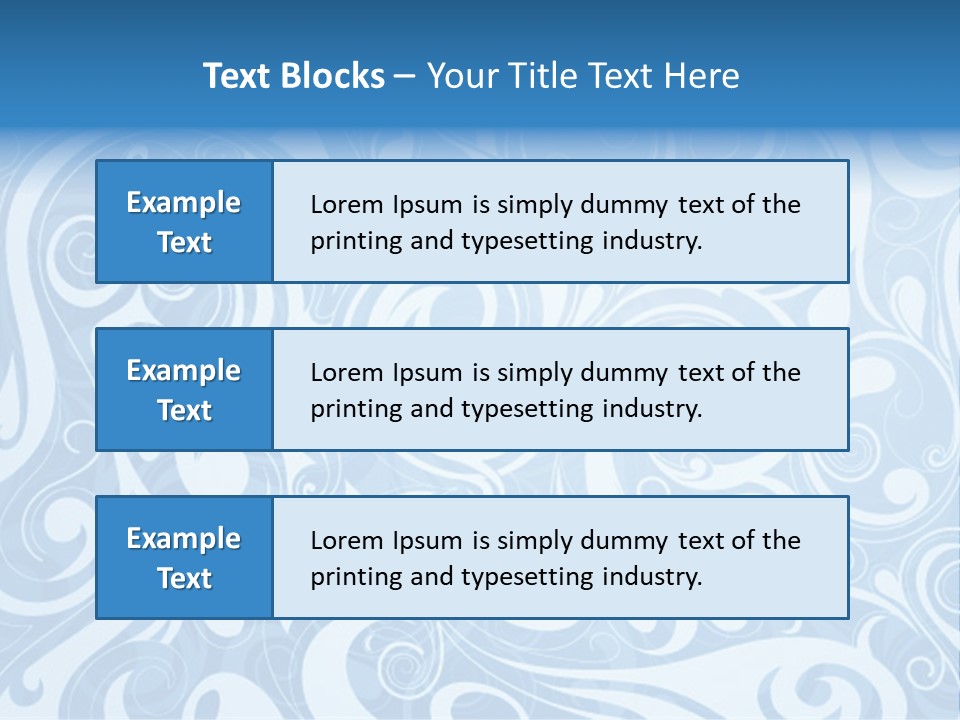 Background Decoration Drop PowerPoint Template