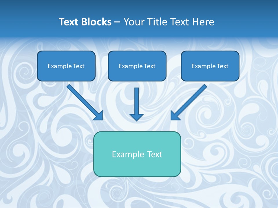 Background Decoration Drop PowerPoint Template