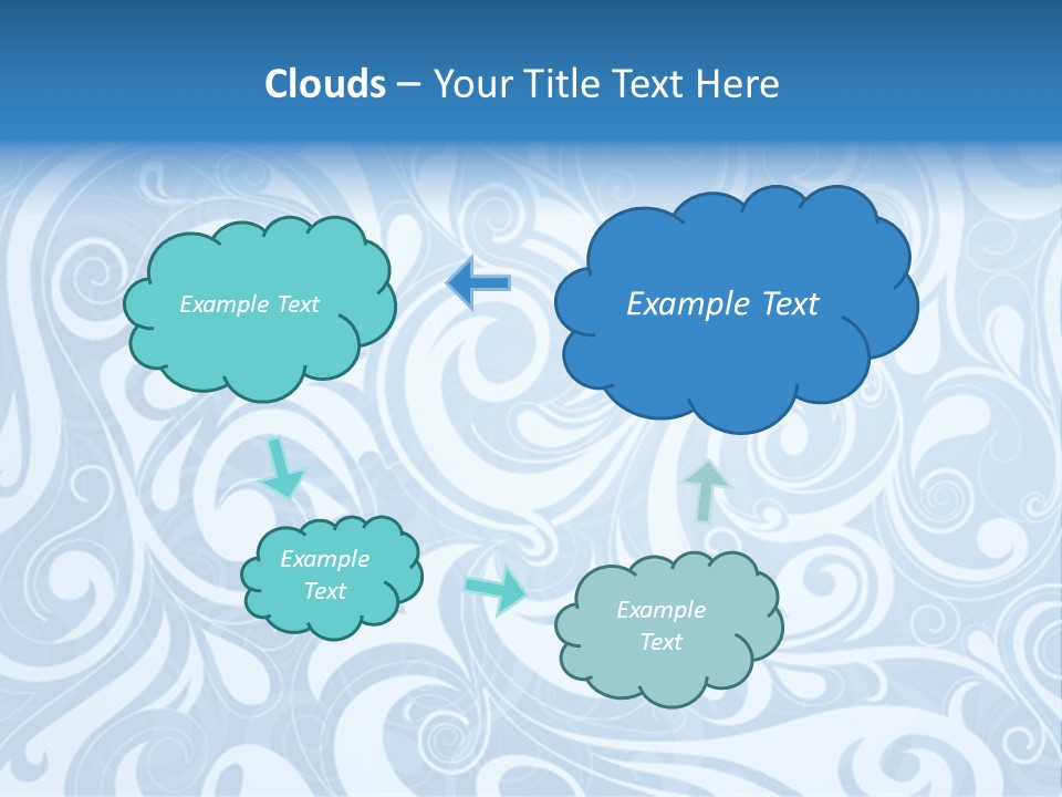 Background Decoration Drop PowerPoint Template