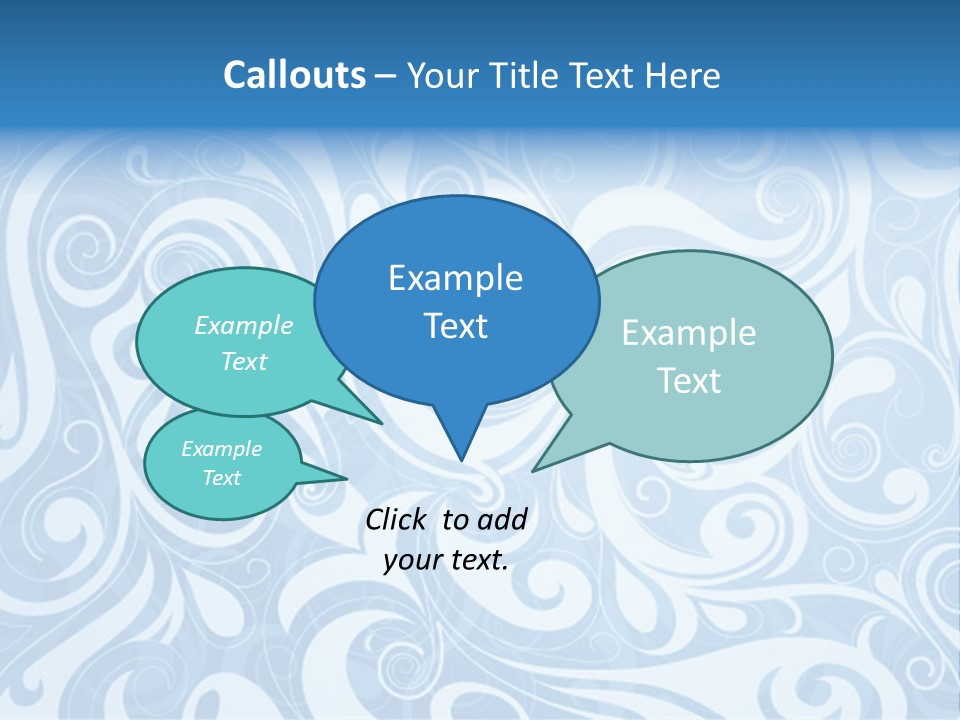 Background Decoration Drop PowerPoint Template