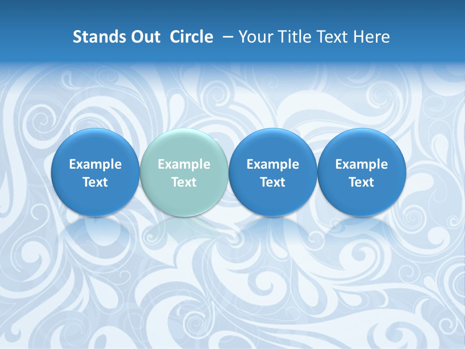 Background Decoration Drop PowerPoint Template