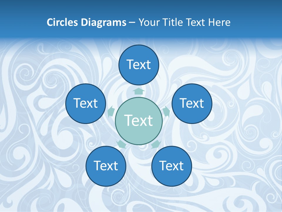 Background Decoration Drop PowerPoint Template