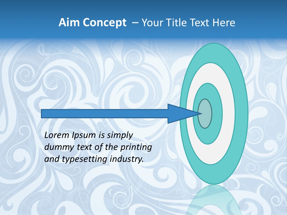 Background Decoration Drop PowerPoint Template