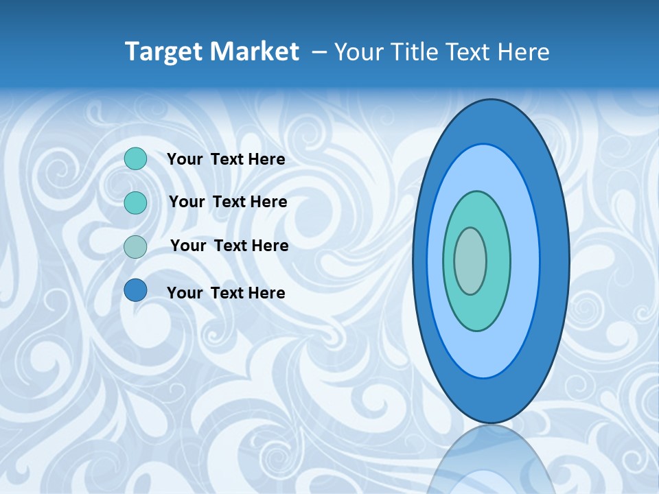 Background Decoration Drop PowerPoint Template