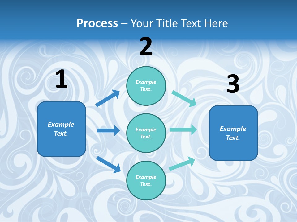 Background Decoration Drop PowerPoint Template