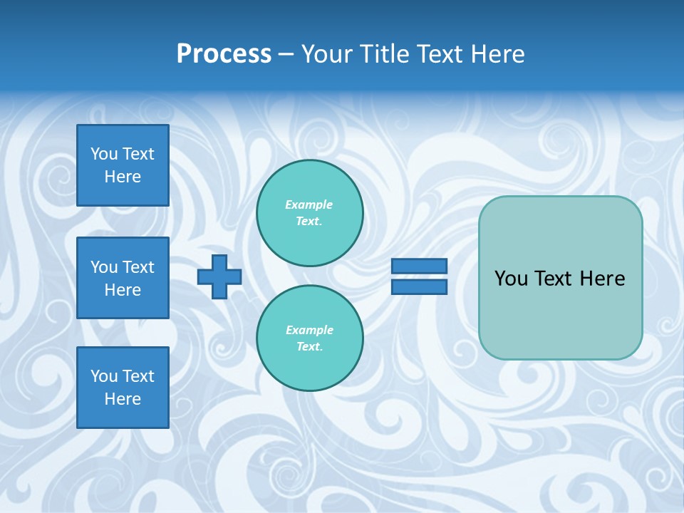 Background Decoration Drop PowerPoint Template