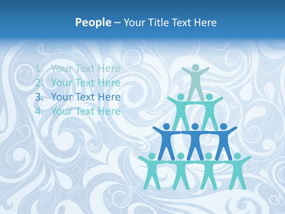 Background Decoration Drop PowerPoint Template