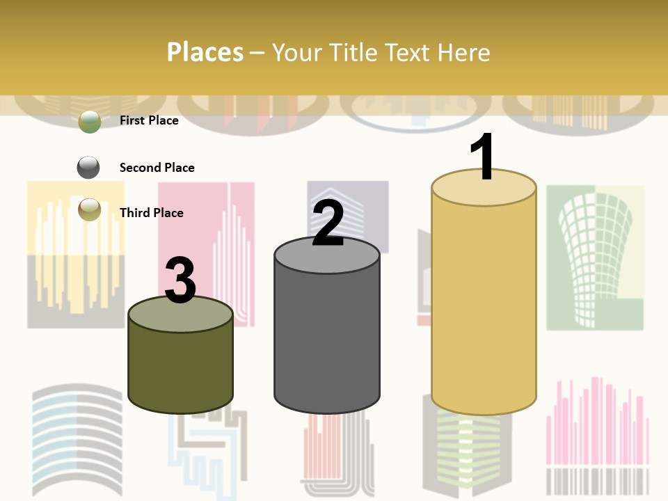 Silhouette Windows Graphics PowerPoint Template