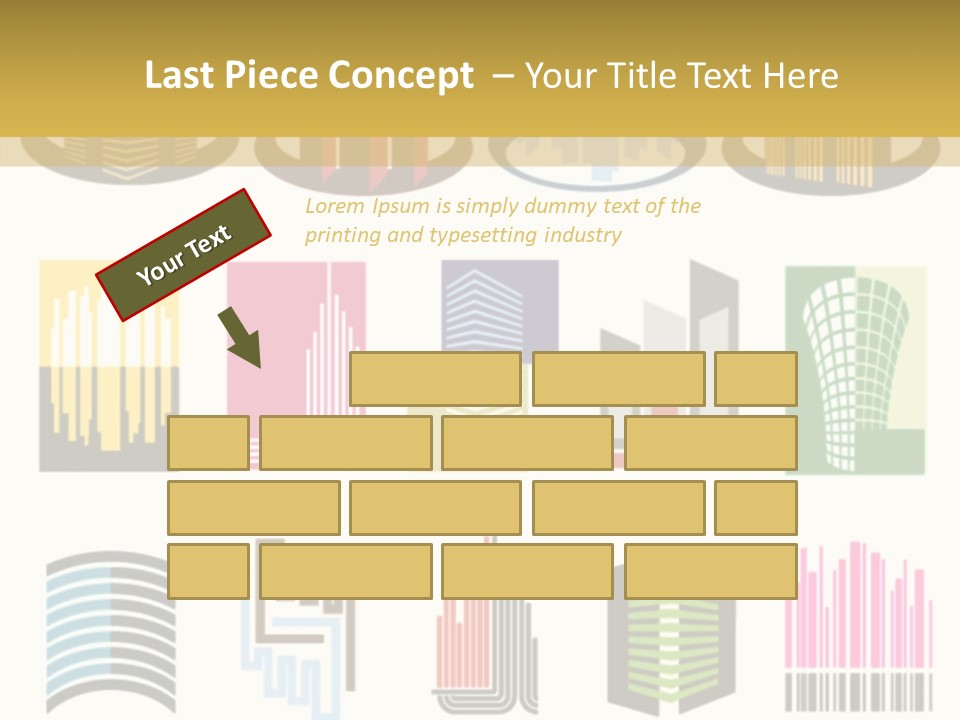Silhouette Windows Graphics PowerPoint Template