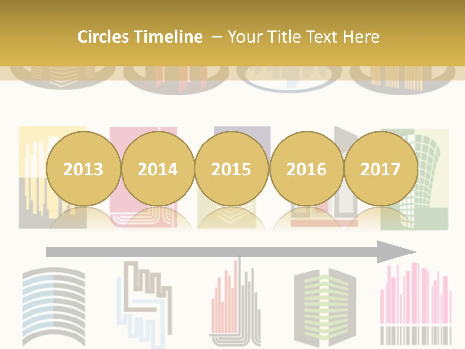 Silhouette Windows Graphics PowerPoint Template