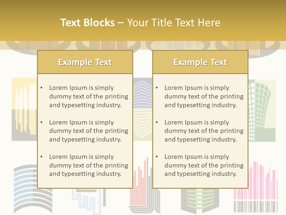 Silhouette Windows Graphics PowerPoint Template