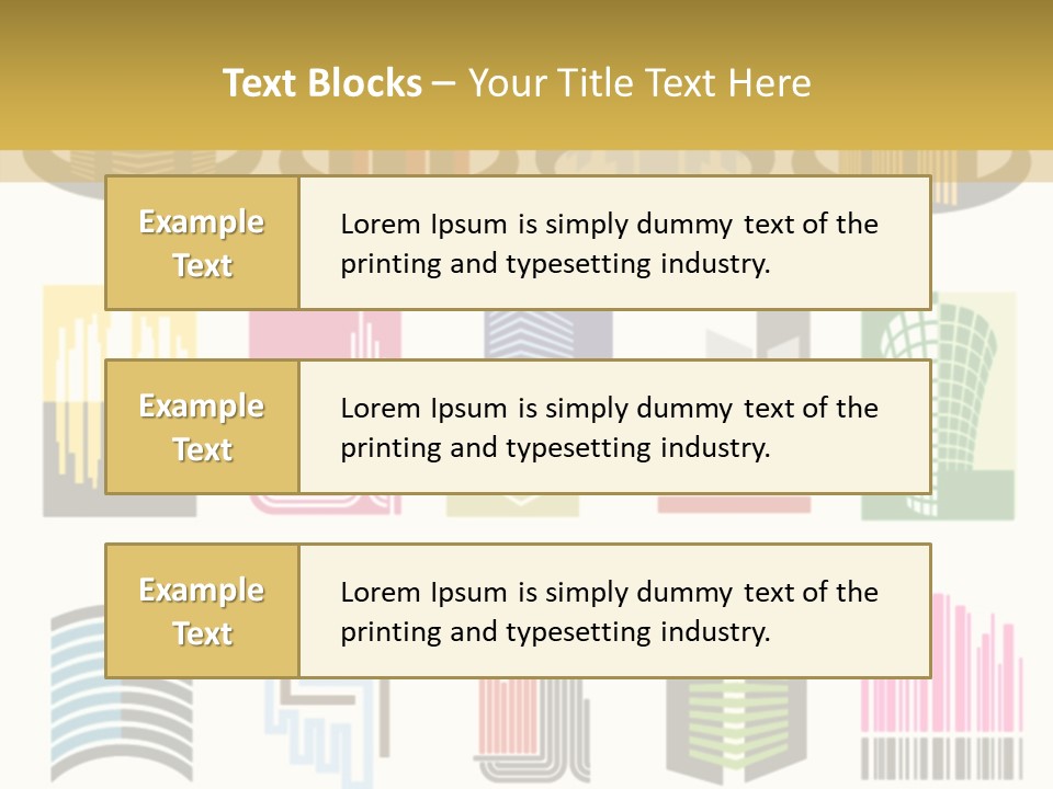 Silhouette Windows Graphics PowerPoint Template