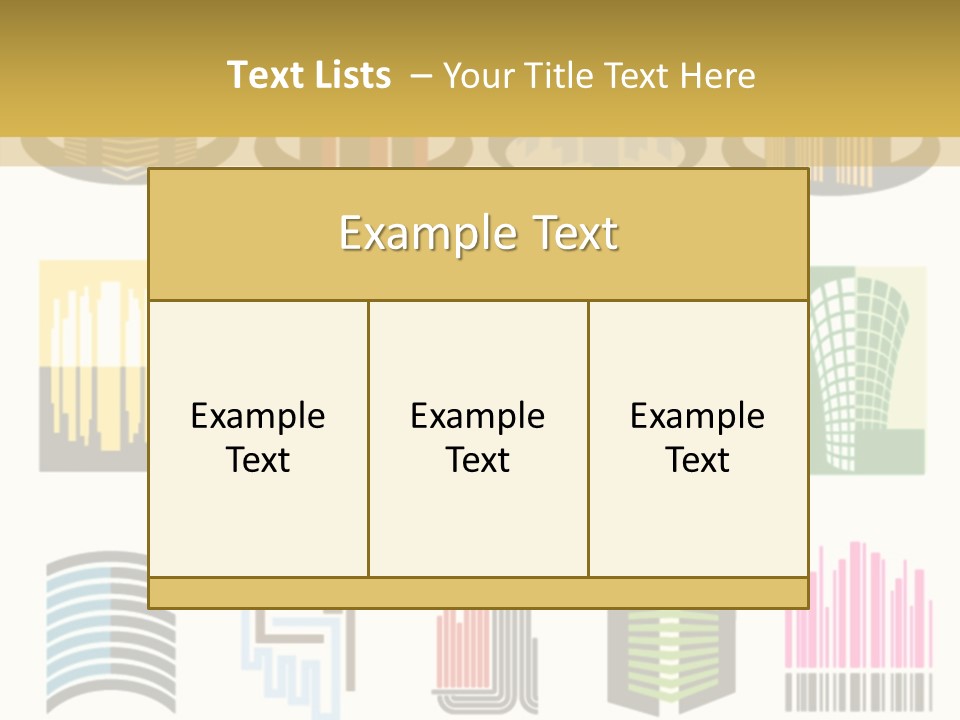 Silhouette Windows Graphics PowerPoint Template