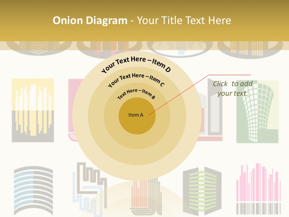 Silhouette Windows Graphics PowerPoint Template