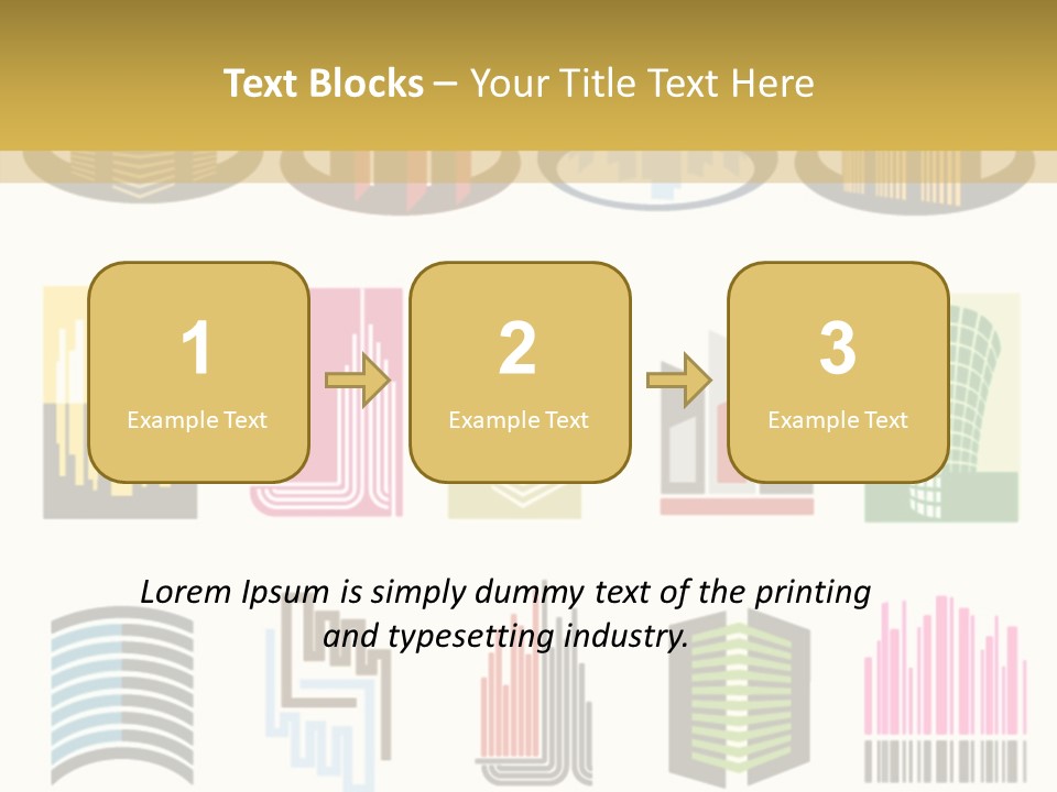 Silhouette Windows Graphics PowerPoint Template