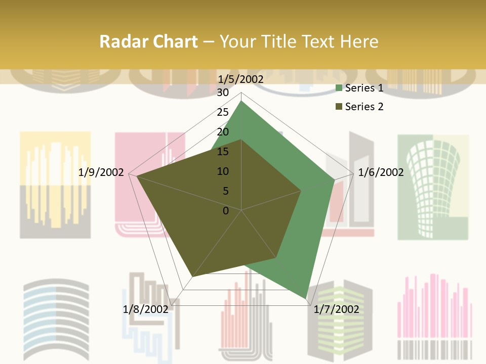 Silhouette Windows Graphics PowerPoint Template