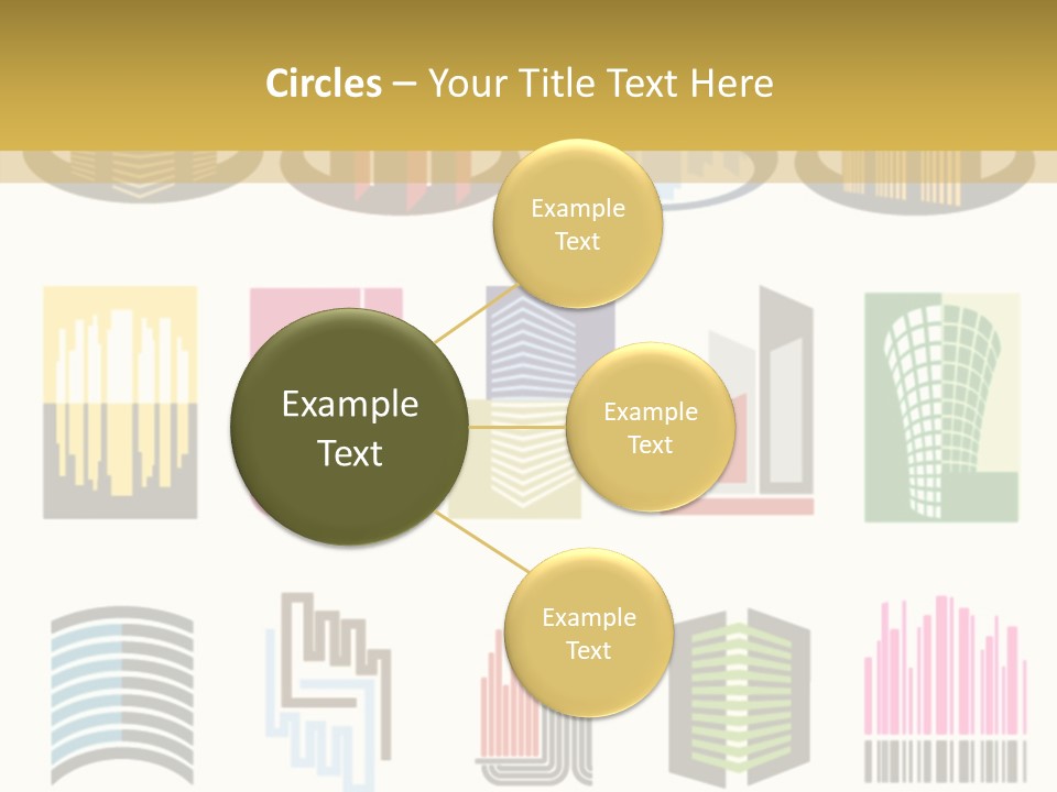 Silhouette Windows Graphics PowerPoint Template