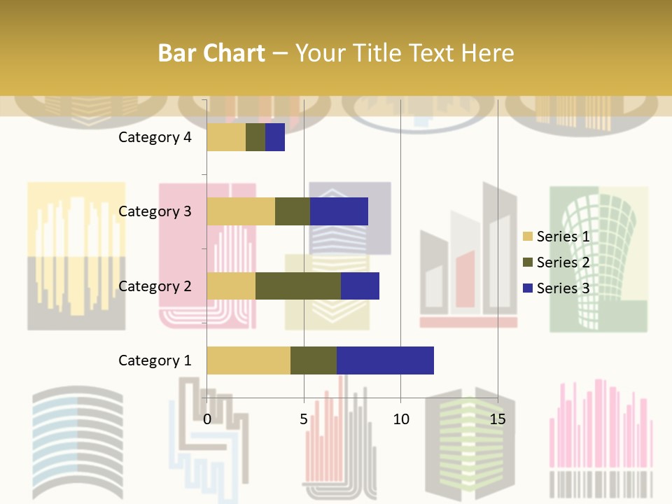 Silhouette Windows Graphics PowerPoint Template