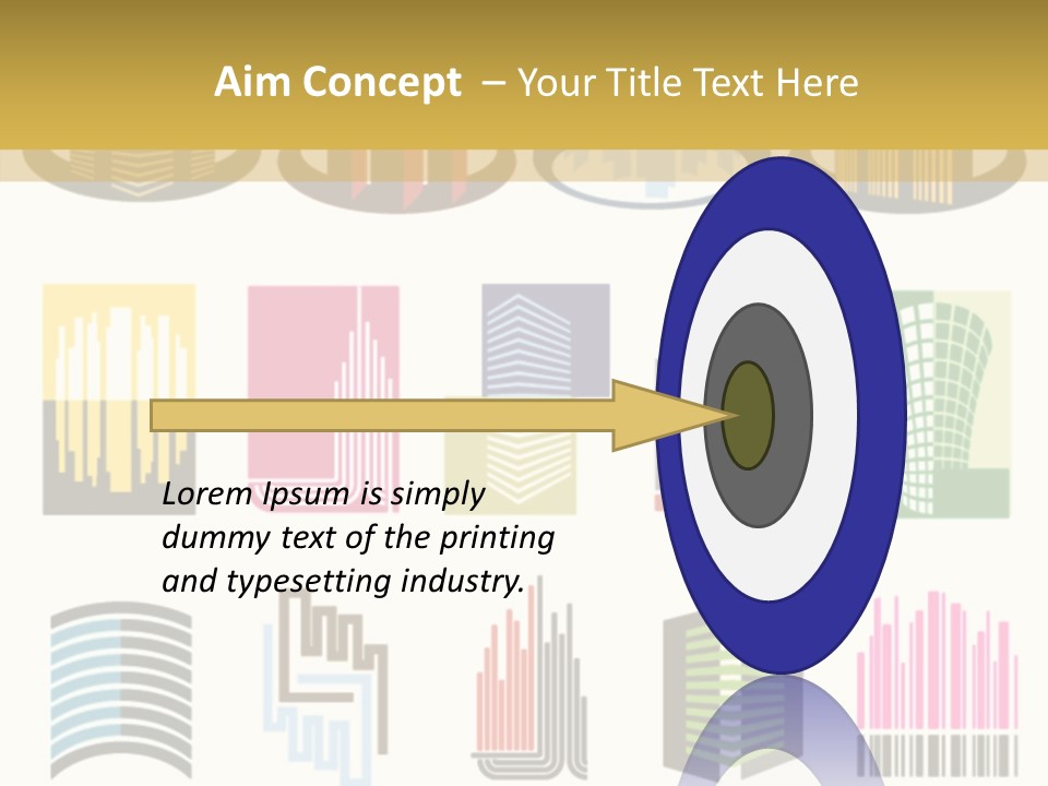 Silhouette Windows Graphics PowerPoint Template