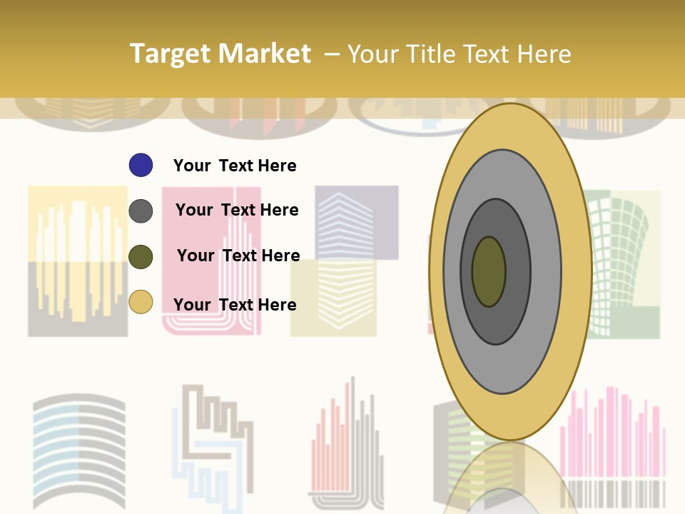 Silhouette Windows Graphics PowerPoint Template