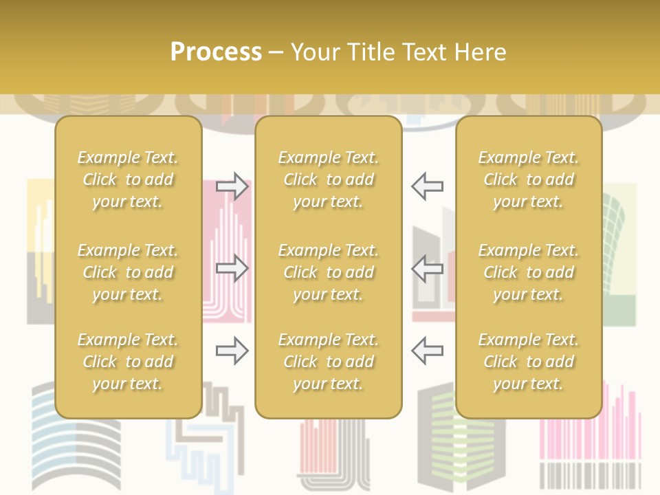 Silhouette Windows Graphics PowerPoint Template