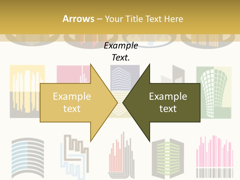 Silhouette Windows Graphics PowerPoint Template