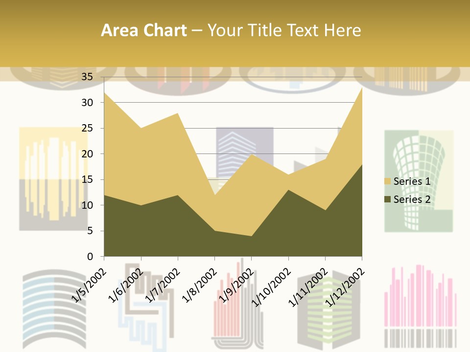 Silhouette Windows Graphics PowerPoint Template