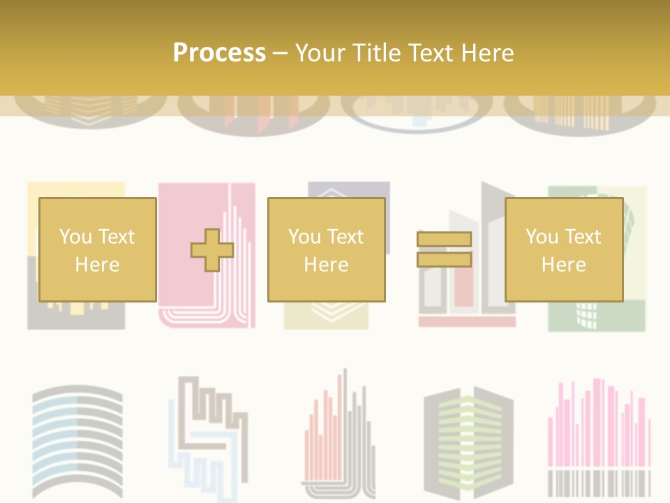 Silhouette Windows Graphics PowerPoint Template