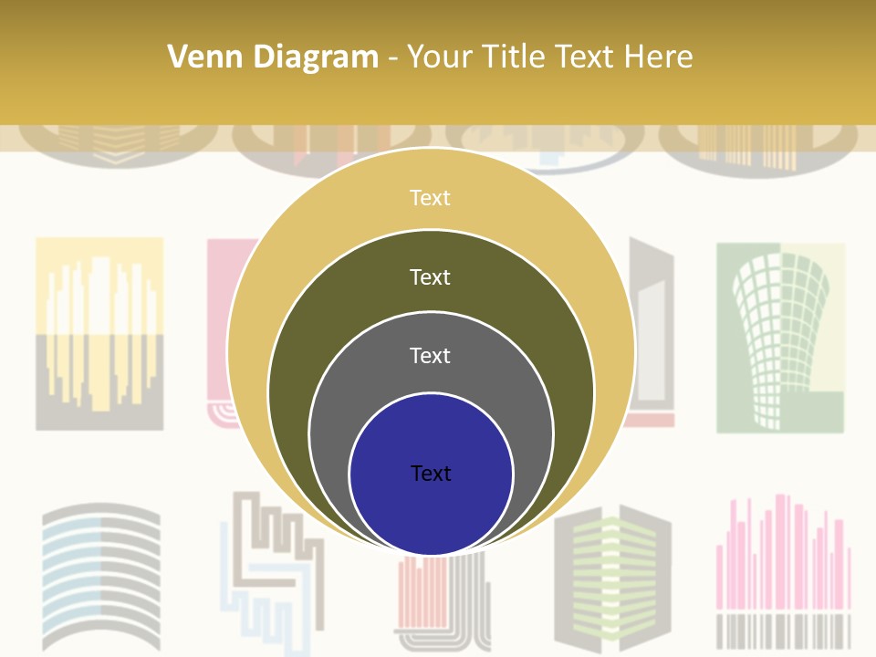 Silhouette Windows Graphics PowerPoint Template