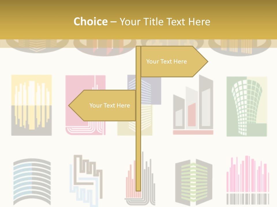 Silhouette Windows Graphics PowerPoint Template